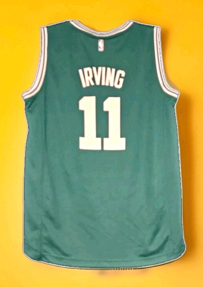 Fanatics NBA🏀 'Boston Celtics''Kyrie Irving' Fast Break Jersey-Y Sz XL/M Sz S - Image 2 of 4