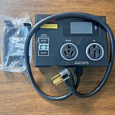 Dryer outlet splitter NEMA 10-30 to 14-50 for EV charger Charging 24A Max 24 amp