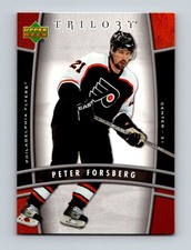 2006-07 Upper Deck Trilogy Peter Forsberg Philadelphia Flyers #71
