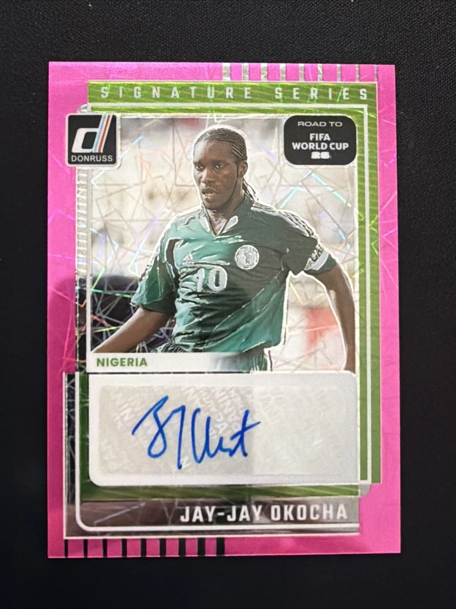 Soccer Nigeria Autographed Sports Trading Cards & Accessories for