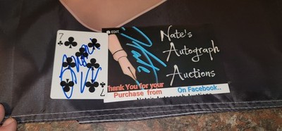 Justin Willman Magician Comedian Actor Signed Playing Card Autographed #6