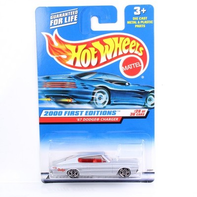 Hot Wheels 2000 - BLUE CARD COLLECTOR - '67 DODGE CHARGER - FIRST EDTIONS