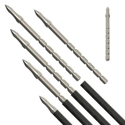 12 Stck. SPHERE Pfeilspitzen 4.2mm 0,166 - Break-Off - 60-120gr - Klebespitzen