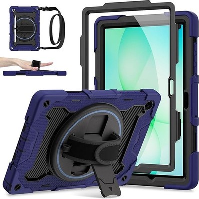 Case for Galaxy Tab A11+ Plus / A9+ Rugged Case with Kickstand and Pen Holder