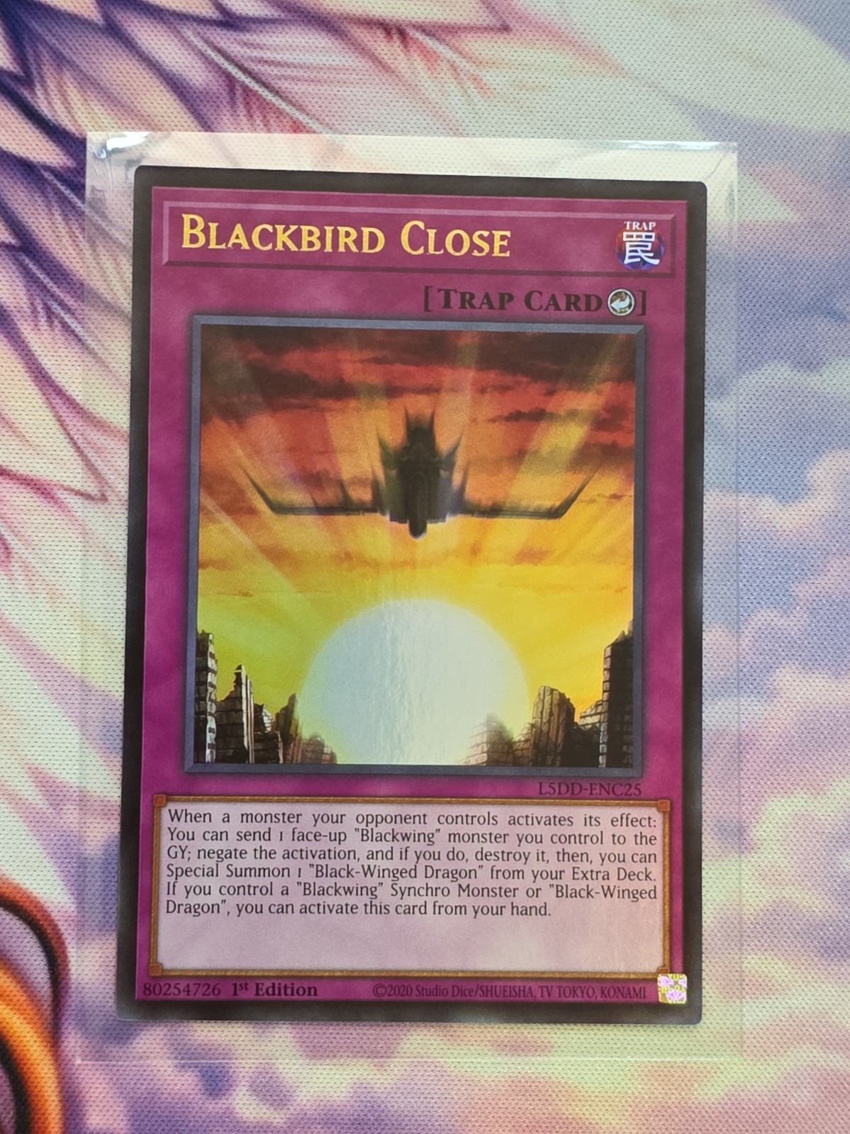 Blackbird Close L5DD-ENC25 Legendary 5d's Decks 1st Edition