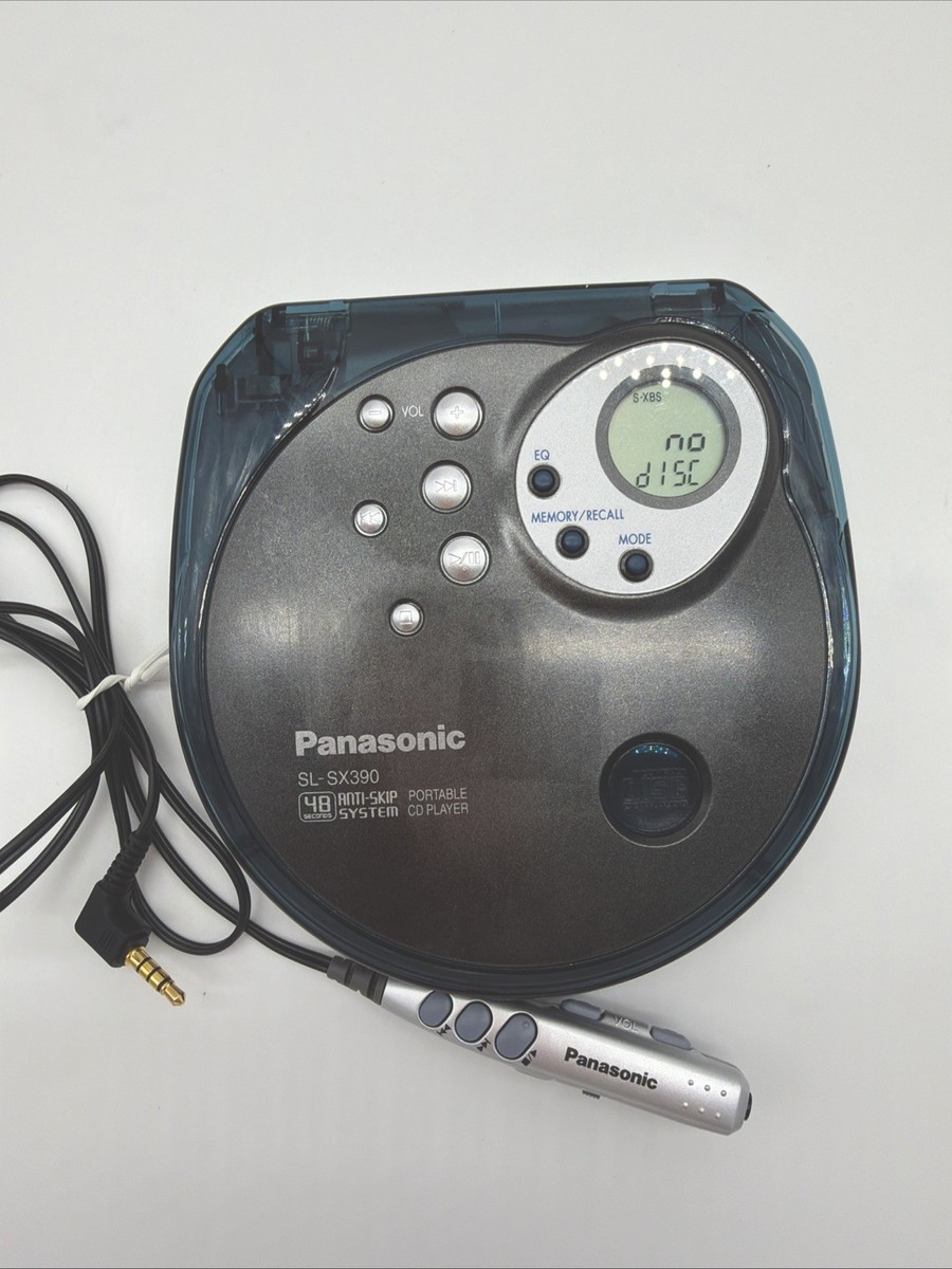 Panasonic SL-SX390 Portable CD Player 48s Anti-Skip Personal CD W