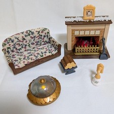 Calico Critters Fireplace Sofa Room Light Set Furniture Bulk Sale