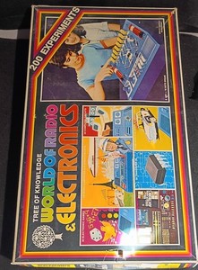 World Of Radio & Electronics Tree Of Knowledge Kit 1977 Vintage Rare.