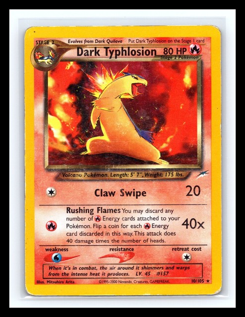 Dark Typhlosion #10 (Neo Destiny (2002))