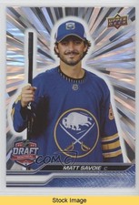 2023-24 Extended Series 1st Round Rookies Outburst Matthew Savoie Matt READ hw2