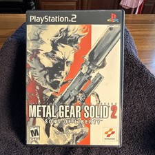 Konami Metal Gear Solid 2 Sons of Liberty PS2 Manual M 2001 NTSC-U/C