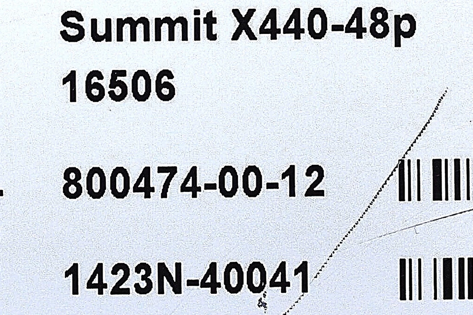 Extreme X440-48P 48 Port Gigabit PoE Managed Switch PN 16506 - Image 2 of 4