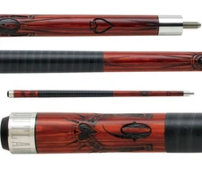 Outlaw OL14 Two-Piece 58 in. Billiards Pool Cue Stick 18 - 21 oz