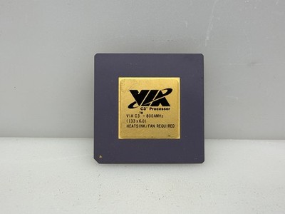 CPU Processeur VIA C3 1200 MHZ 1,2 GHZ 9x133MHZ Goldplatte Prise 370
