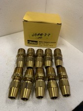 PARKER VS68AB-8-8  Brass Compression Fitting Box of 10
