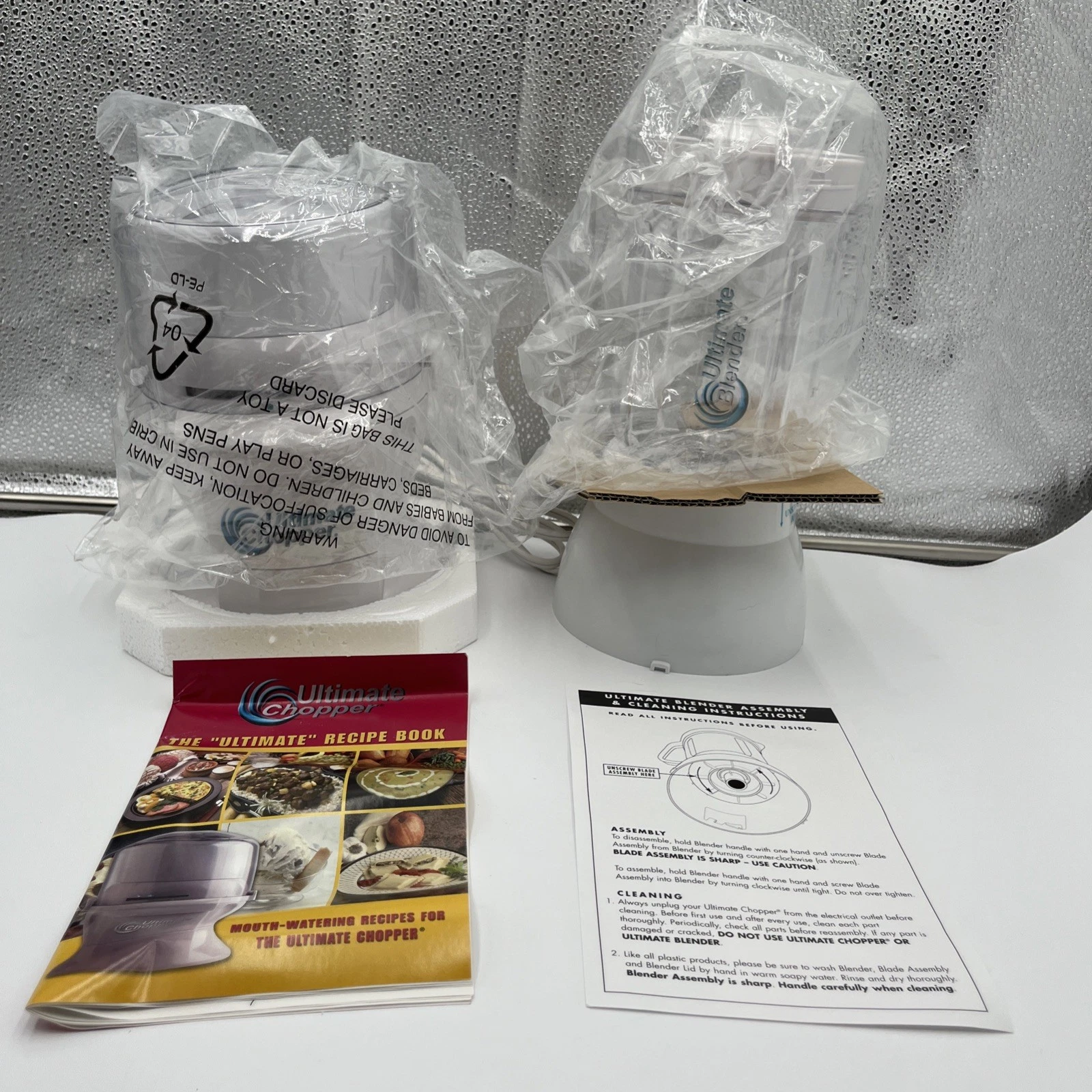 Ultimate Chopper CH-1 Food Processor with Blender Attachment NEW - No Box