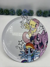 My Little Pony ZAK! Melamine Dinner Lunch Plate 2017 Collectible Rainbow Dash