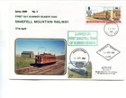 Isle of Man Railway Cover, 2000, 1st day Snaefell Railway