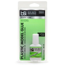 Bob Smith Industries 105 Plastic-Cure Brush On Gap Filling CA Glue .5oz