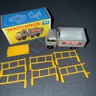 Vintage 1969 Lesney Matchbox Silver Scaffolding Truck #11 - Complete