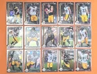 ?⚫️? NEW 2025 TOPPS CHROME PITTSBURGH STEELERS BASE TEAM SET (15 CARD LOT)⚫️?