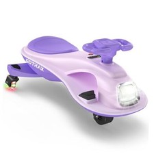WG1 Electric Wiggle Car for Kids, 12V Big Battery up to 120Min Purple