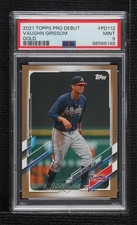 2021 Topps Pro Debut Gold 50/50 Vaughn Grissom #PD-112 PSA 9 MINT 7xr