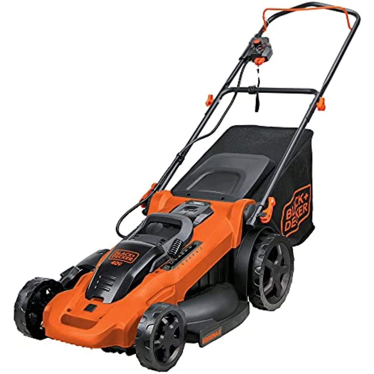 BLACK DECKER 40V MAX Cordless Lawn Mower with Battery and Charger