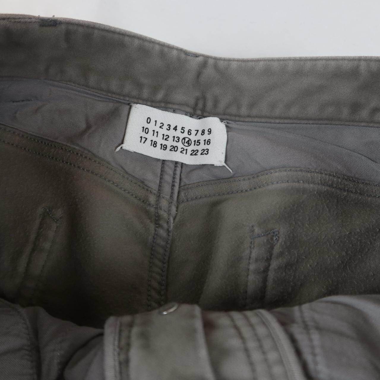 Theory Women's Crop Moleskin Pants Ivory White Size 10 main image 1