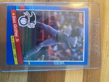 Rare error Ricky Henderson jr blue don russ 10 pristine condition two errors on