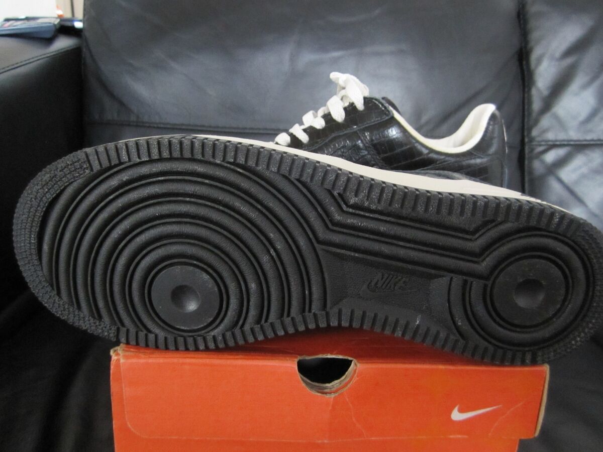 Nike Air Force 1 Lo Premium H.T.M Croc Fragmented Black Nike Air Force 1 Lo Premium H.T.M Croc Fragmented Black