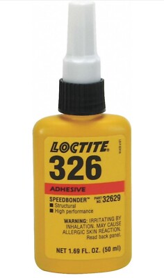 Loctite AA 326 High Strength Acrylic Adhesive Speedbonder Glue Furniture Repair