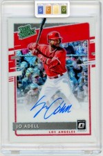 2020 Donruss Optic Rated Prospects Signatures White Mojo Prizm /99 Jo Adell