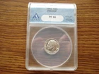 1963 SILVER  ANACS PF-66 ROOSEVELT DIME, SPARKLING  FULL WHITE LUSTER         32