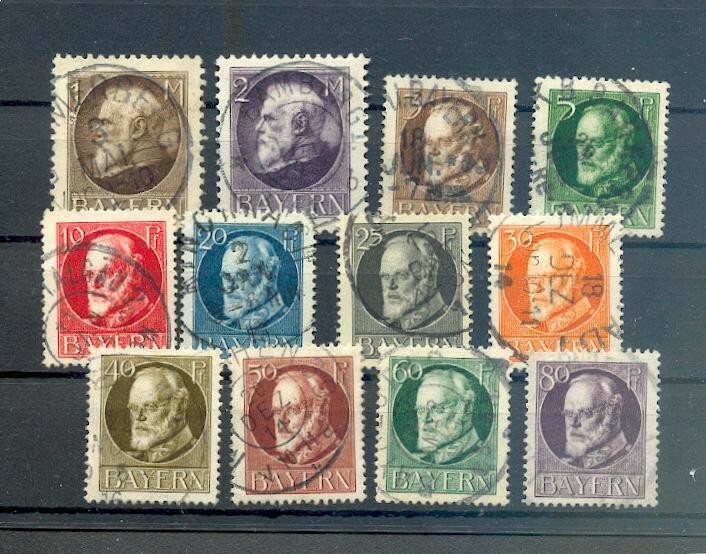 Bavaria 94/104I PEACE PRINTS stamped 110EUR (71631)