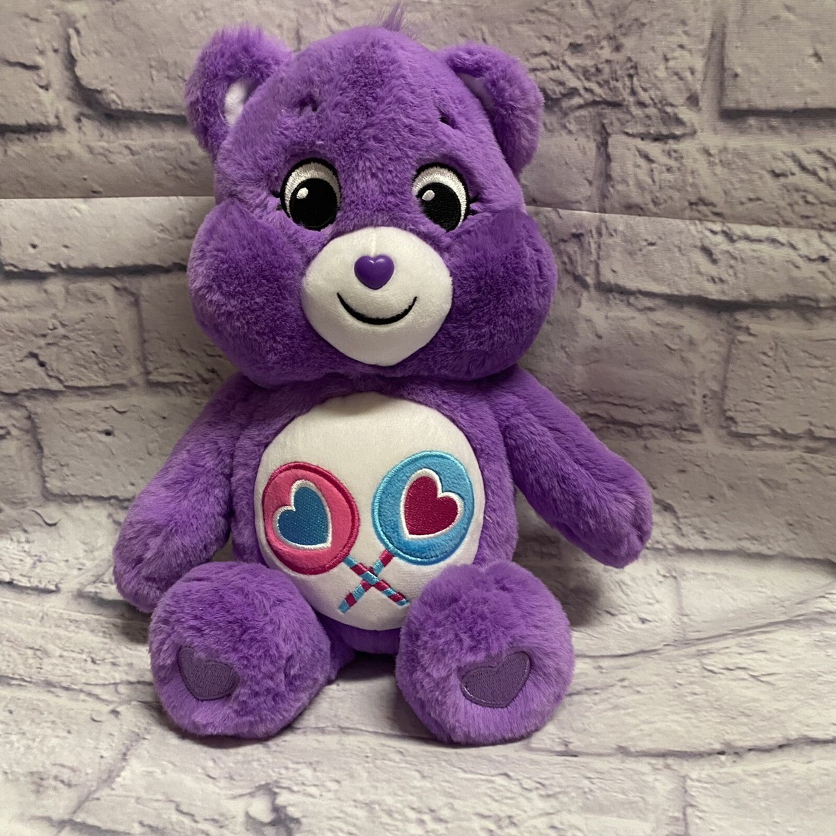 2021 Purple Care Bears Share Bear 14