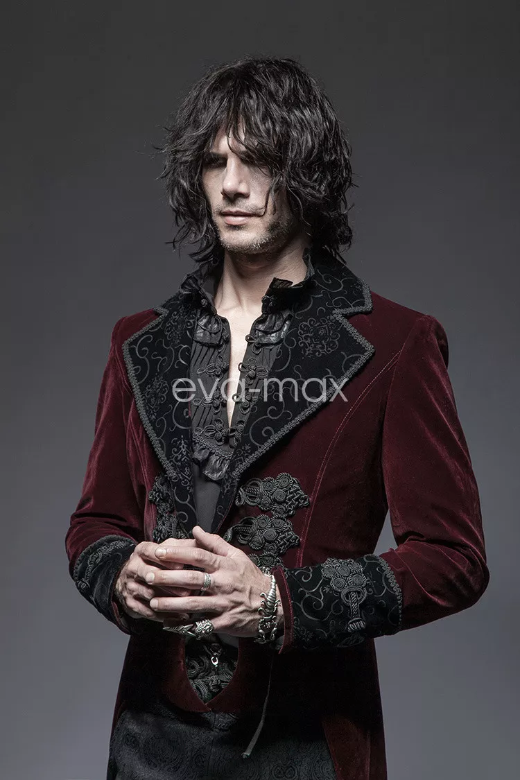 Velvet long cheap jacket