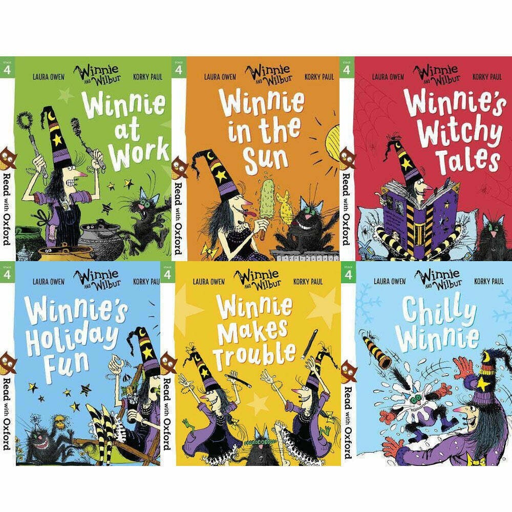Read With Oxford: Winnie and Wilbur 6 Books Collection Set Level Stage 4 Age 5-6 - Image 6