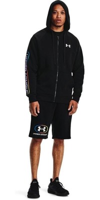 Under Armour Sweatshirt Herren Hoodie Rival Flc ockertag Fz Hd Blk 98387