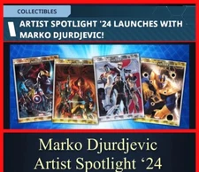 MARKO DJURDJEVIC ARTIST SPOTLIGHT ‘24 TWO BRONZE SETS-TOPPS MARVEL COLLECT