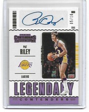 Pat Riley 2021 Panini Contenders Legendary GOLD Card Auto Laker SP Autograph /10