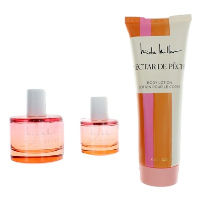Nectar De Peche by Nicole Miller, 3 Piece Gift set