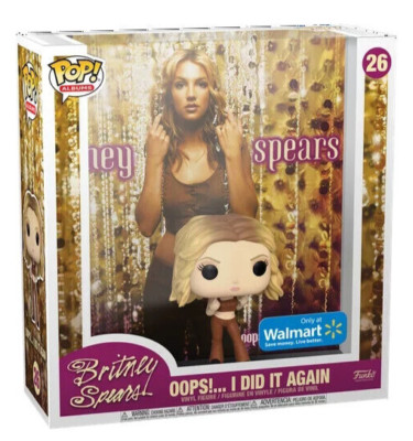 Funko Pop! Albums Britney Spears Oops!... I Did It Again Figure New Exclusive 26