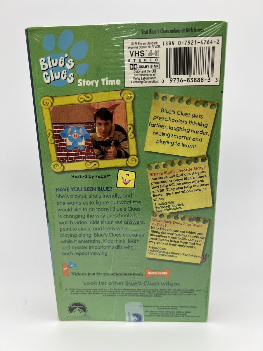 Blue［Times］ VHS Blue's Clues - Blue's Big News - The Baby's Here! VHS 2001