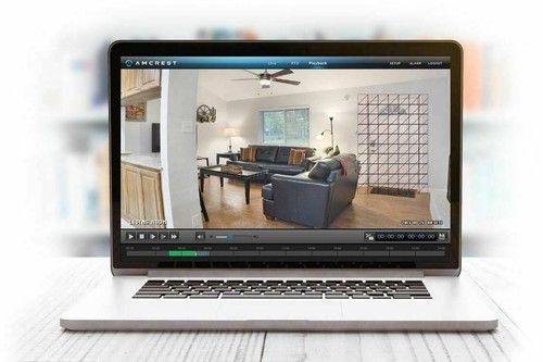 Amcrest 1080P HD IP2M-841B IP Sistema di videosorveglianza di sicurezza wireless WiFi - Foto 9 di 10