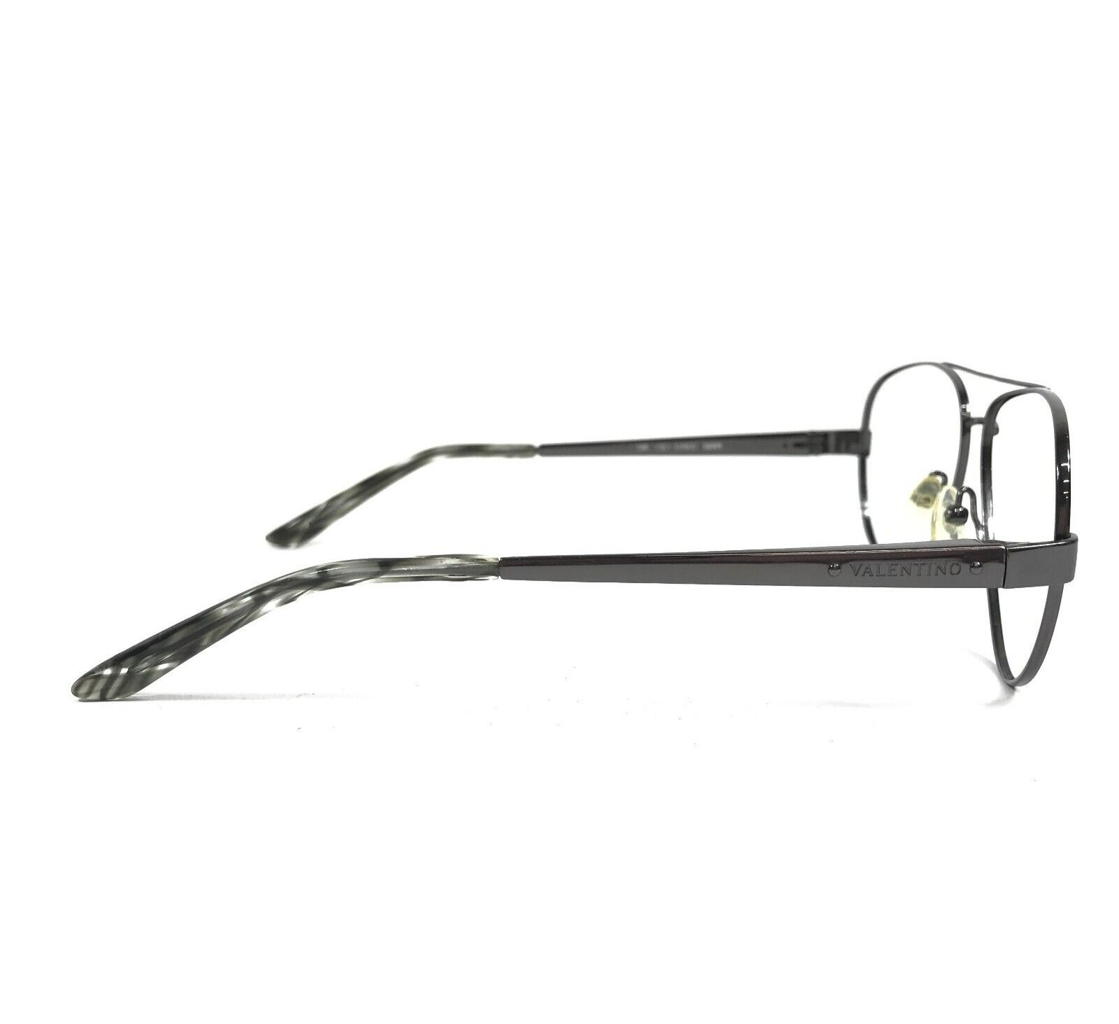 Valentino Eyeglasses Frames 1190/U 06W5 Gunmetal Gray Round Wire Rim 55-13-135 thumbnail 3