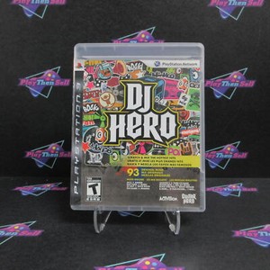 Jeu DJ Hero Complet Pour PS3 - Version FR, En Bon état