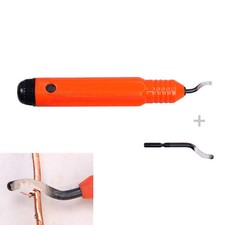 Metal Deburring Hand Tool 2pc Blades With 1pc Burr Handle