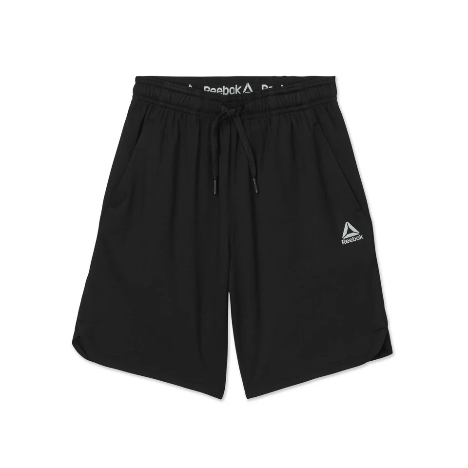 Pantalón Corto Reebok Delta Core Active Fit Negro Entrepierna Atlética 8 Niños, Talla XXL (18) Foto 2 de 4