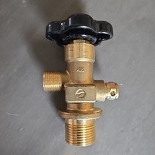 Sherwood CGA320 C02 GAS Cylinder Valve 1/2" & 3/4", Made In USA